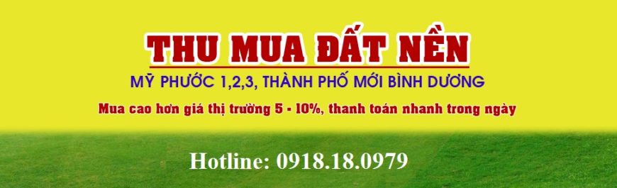 Khu đô thị Mỹ Phước 3 Bình Dương cuối năm 2017 đầu 2018