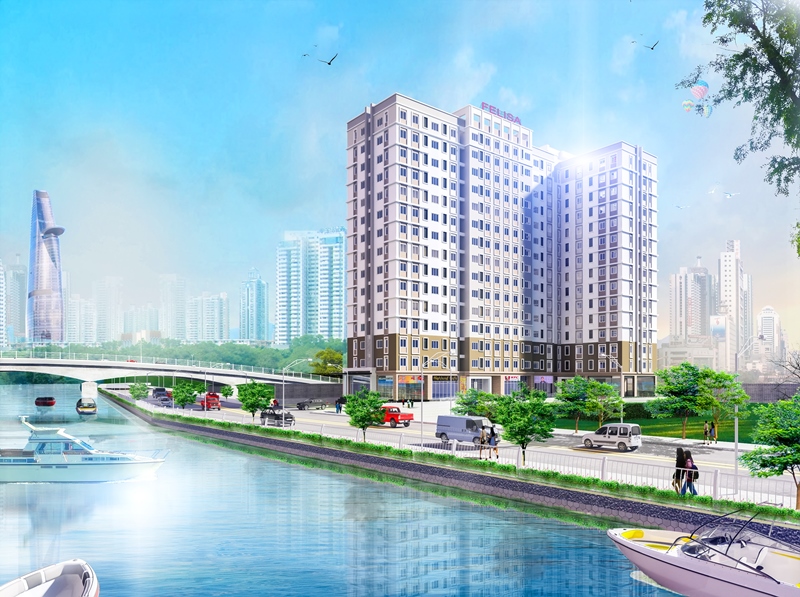 Căn hộ Felisa Riverside Quận 8